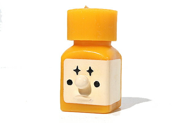 【中古】2010AW JUN WATANABE ジュンワタナベ BOTTLE HEAD アロマキャンドル YELLOW (オレンジの香り) /● メンズ レディ...