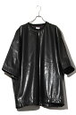 【中古】WILLY CHAVARRIA ウィリー チャバリア CEL 別注 SYNTHETIC LEATHER BUFFALO TEE シンセティック レザー バッファロー Tシャツ カットソー S BLACK ブラック /● メンズ 【ベクトル 古着】 250719