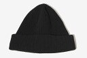 【中古】2024SS les Tendre テンドレ Plage プラージュ cotton beanie ビーニー ニットキャップ F BLACK ブラック 24-090-922-7010-1-0 /◆☆ レディース 【ベクトル 古着】 250811