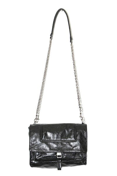 Rakuten - 【中古】2024 ZARA ザラ リンクルエフェクト ロッカークロスボディバッグ ショルダーバッグ BLACK ブラック 6090/211/800 /◆☆ レディース 【ベクトル 古着】 260430