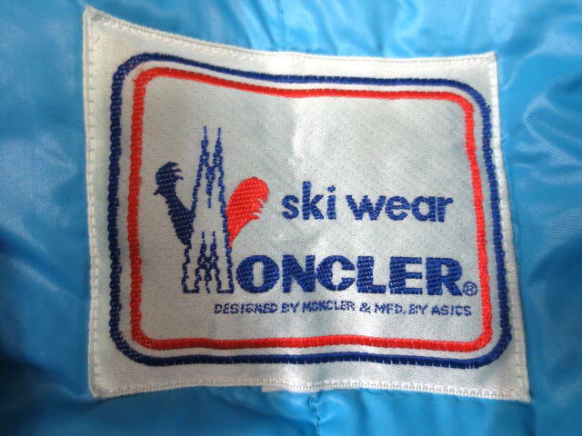 【MONCLER／モンクレール】 アシックス ダウンジャケット ski wear/F9 レディース 【ベクトル 古着】【中古】 150108