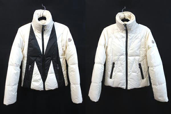 美品☆国内正規品【MONCLER／モンクレール】 ベノワ BENOIT リバーシブル ダウンジャケット 0/F1 レディース 【ベクトル 古着】【中古】 150129