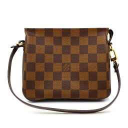 【中古】ルイヴィトン LOUIS VUITTON N51982 ダミエ トゥルース・メイクアップポーチ アクセサリーポーチ レディース 【ベクトル 古着】 240203