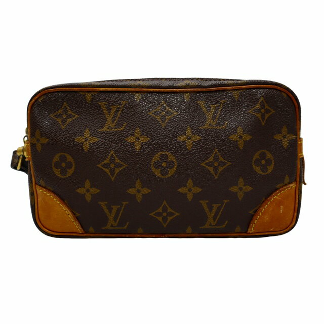 【中古】ルイヴィトン LOUIS VUITTON M51827 モノグラム マルリー・ドラゴンヌ セカンドバッグ メンズ 【ベクトル 古着】 240408