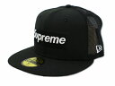 yÁzgpi Vv[ SUPREME 2024SS Box Logo Mesh Back New Era {bNX S bV obN j[G Lbv Xq 7 3/8(58.7cm) BLACK(ubN) Y yxNg Òz 240416