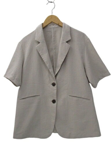 【中古】アースミュージック&エコロジー EARTH MUSIC & ECOLOGY リネンライク 5分袖 ジャケット F BEIGE(ベージュ) 春夏 レディース 【ベクトル 古着】 241207 【中古】アースミュージック&エコロジー EARTH MUSIC & ECOLOGY リネンライク 5分袖 ジャケット F BEIGE(ベージュ) 春夏 レディース 【ベクトル 古着】 241207