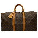 【中古】ルイヴィトン LOUIS VUITTON M41416 モノグラム キーポル・バンドリエール50 トラベル ボストンバッグ メンズ レディース 【ベクト...