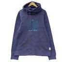 【中古】スコッチ&ソーダ SCOTCH & SODA ピグメント加工 グラフィック プリント アシンメトリー プルオーバー パーカー M パープル 【ベクトル 古着】 250118