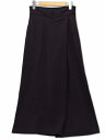 【中古】ププラ PUPULA 386047F 日本製 サイド アシンメトリー スラックスワイドパンツ 38 パープル 【ベクトル 古着】 250123