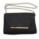 【中古】アズールバイマウジー AZUL by moussy 2Way チェーン ショルダーバッグ セカンドバッグ グレー レディース 【ベクトル 古着】 250...