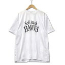 【中古】福岡ソフトバンク ホークス SoftBank HAWKS 村松 35 応援Tシャツ ホワイト XL メンズ レディース 【ベクトル 古着】 250319