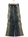 【中古】リックオウエンス Rick Owens 2023SS EDFU期 DOUBLE CARGO JUMBO BELAS USED加工 ダブルカーゴジャンボベ...