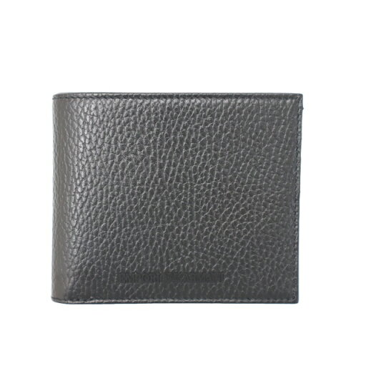 【中古】エンポリオアルマーニ EMPORIO ARMANI TUMBLED LEATHER WALLET タンブル レザーウォレット 二つ折り財布 O BLACK ブラック Y4R167 Y068E 80001 メンズ 【ベクトル 古着】 250406 【中古】エンポリオアルマーニ EMPORIO ARMANI TUMBLED LEATHER WALLET タンブル レザーウォレット 二つ折り財布 O BLACK ブラック Y4R167 Y068E 80001 メンズ 【ベクトル 古着】 250406