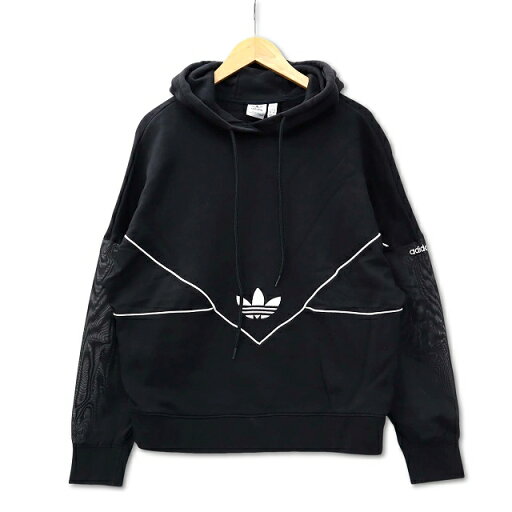 【中古】アディダスオリジナルス adidas originals IC5380 トレフォイル フレンチテリー ロゴ刺繍 スウェット プルパーカー ブラック M レディース 【ベクトル 古着】 250418 【中古】アディダスオリジナルス adidas originals IC5380 トレフォイル フレンチテリー ロゴ刺繍 スウェット プルパーカー ブラック M レディース 【ベクトル 古着】 250418