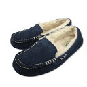 【中古】アグ オーストラリア UGG australia モカシン アンスレー ムートン シューズ 26 ネイビー メンズ 【ベクトル 古着】 250430