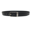 【中古】ルイヴィトン LOUIS VUITTON M9674 ダミエ・グラセ レザー サンチュール・ボストン リバーシブル 35MM ベルト 100/40 メンズ 【ベクトル 古着】 250721