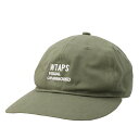 【中古】ダブルタップス WTAPS 2025SS T-6M 02 COTTON.TWILL CAP コットンツイル キャップ 帽子 00 KHAKI カーキ 2...
