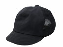 【中古】Mighty Shine マイティーシャイン メッシュ コットン ナイロン混 キャップ 帽子 F BLACK ブラック メンズ 【ベクトル 古着】 25...