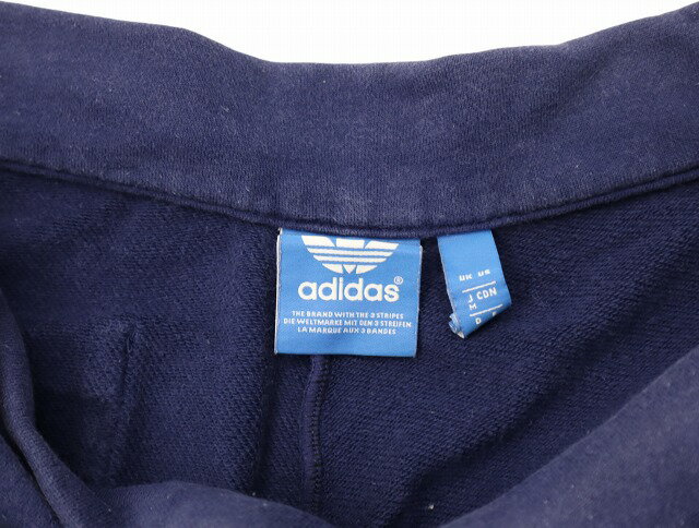 【中古】アディダスオリジナルス adidas originals × NIGO ニゴ 25 Logo Short ニゴー ロゴ ショーツ スウェット ショートパンツ M NAVY ネイビー S24523 メンズ 【ベクトル 古着】 250726