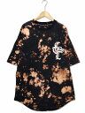 【中古】カタリスト CVTVLIST 2025SS USUAL TEE '25 クルーネック エンブロイダリー 刺繍 ブリーチ加工 半袖 スウェット Tシャツ 2 BLEACH(ブリーチ) メンズ 【ベクトル 古着】 250727