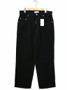 【中古】クーティー COOTIE 2025SS 5 Pocket Corduroy Baggy Pants 5ポケット コーデュロイ バギー パンツ M BLACK(ブラック) メンズ 【ベクトル 古着】 250826