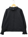 【中古】Rosy Monster ロージーモンスター フリル シャツ ブラウス F BLACK(ブラック) 春秋 レディース 【ベクトル 古着】 250905