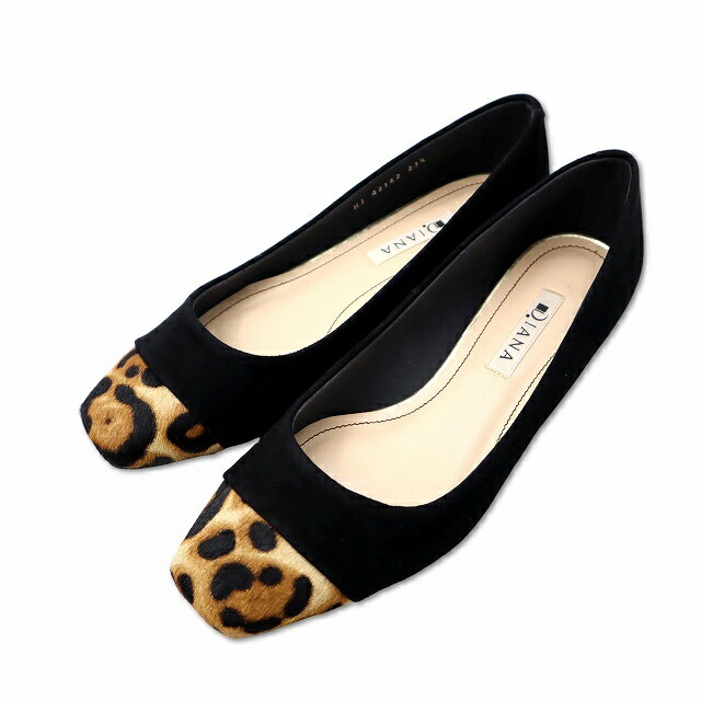 美品ダイアナDIANAリボンハラコヒョウ柄フラットシューズローヒールパンプス清楚 靴・バッグのダイアナ通販サイト ｜ EI42829: シューズ 【dianashoes.com】