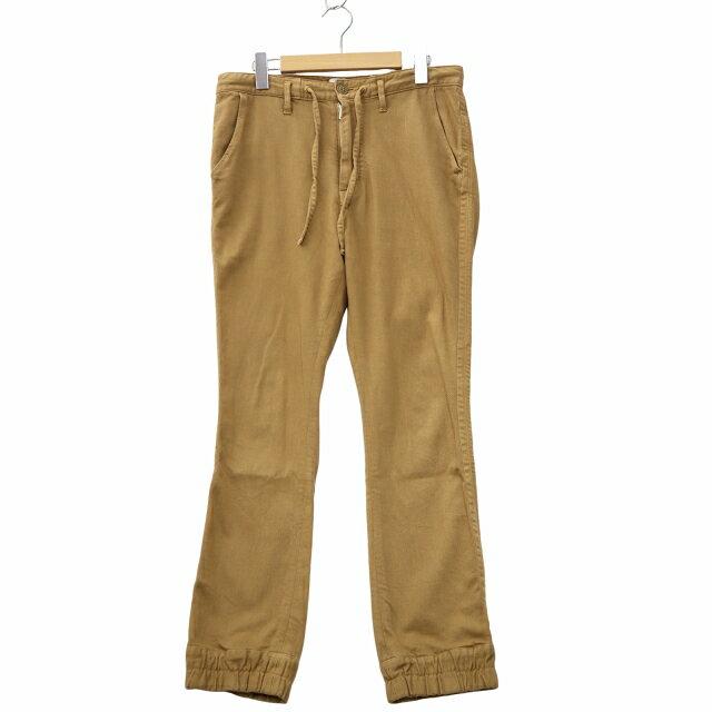 Rakuten - 【中古】ノンネイティブ nonnative DWELLER EASY RIB PANTS C/R KATSURAGI STRETCH OVERDYED ドウェラー カツラギ ストレッチ オーバーダイ イージー リブパンツ 1 CAMEL キャメル NN-P2517 メンズ 【ベクトル 古着】 260423