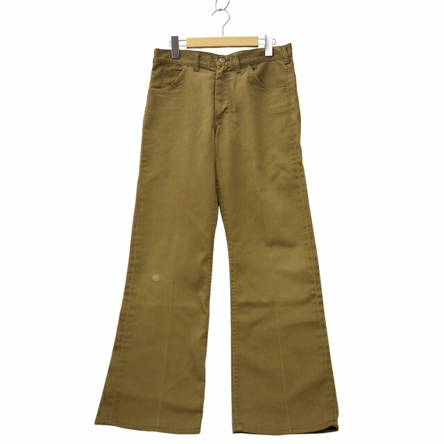 【中古】リー LEE RIDERS ライダース 70's ブーツカット デニムパンツ 32 BROWN ブラウン メンズ 【ベクトル 古着】 260421