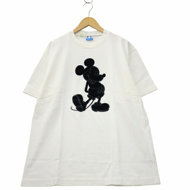 Rakuten - 【中古】ミスターハリウッド N.HOOLYWOOD × Disney ディズニー 2024SS Mickey Mouse T-SHIRT ミッキーマウス 半袖 Tシャツ 38 WHITE ホワイト 1244-CS01-001 メンズ 【ベクトル 古着】 260421
