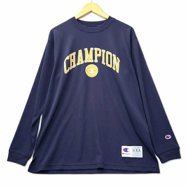Rakuten - 【中古】チャンピオン CHAMPION DRYSAVER ラバープリント Tシャツ M ネイビー メンズ 【ベクトル 古着】 260430