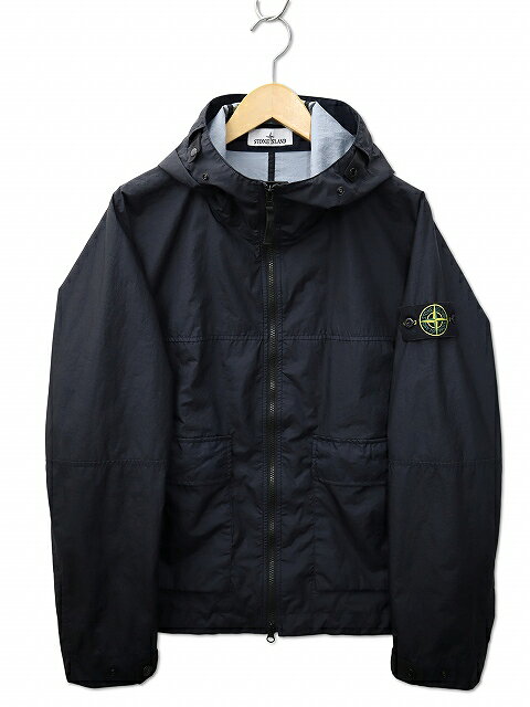 ストーンアイランド STONE ISLAND 2026SS 4100004 MEMBRANA 3L TC ナイロン フード付き ジャケット 防水性メンブレン M NAVY BLUE(ネイビーブルー) メンズ  260608