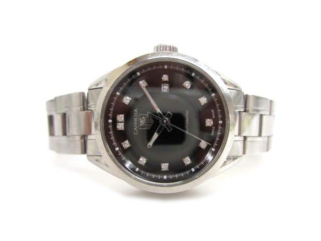 【中古】タグホイヤー TAG HEUER WV2410.BA0793 カレラ 13P ダイヤモンド  ...