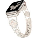 ブリンブリン ダイヤモンド レディース バンドコンパチブル Apple Watch バンド 49mm 46mm 45mm 44mm 42mm 41mm 40mm...