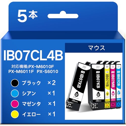SANCTink IB07CL4B IB07 ץ  4 (֥å2) ߴ 󥯥ȥå ޥ ߴ󥯥ȥå IB07KB  ֥å  ߴ EPSONб PX-M6010F PX-M6011F PX-S6010 ץ󥿡 IB07CB IB07MB IB07YB