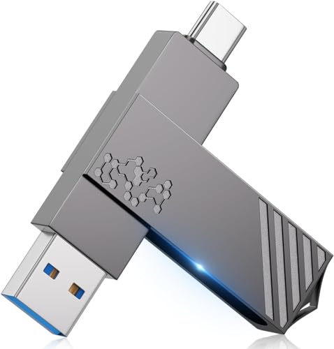 2024新登場USBメモリ 512GB大容量 USB&Type-C 2in1 メモリー フラッシュメモリ 外付けメモリ 360度回転 スマホ用可能 Mac・Windows PC・Pad対応 合金製 防水防塵 耐久性 高速データ転送 バックアップ