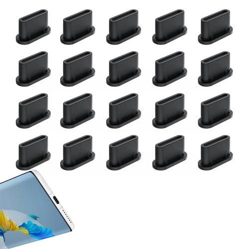 USB Type-Cポート防塵保護カバー 互換性があります タイプ シリコン蓋 コネクタカバー 携帯Type C 端子..