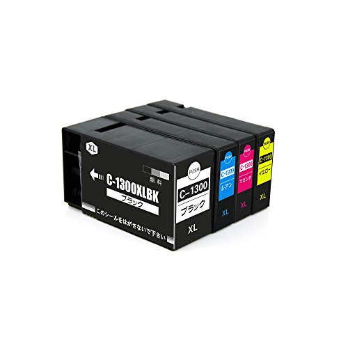 PGI-1300 4色セット 全色大容量 PGI-1300XL BK/C/M/Y 対応プリンター: MB2730 MB2330 MB2130 MB2030 1300 1300XL キヤノン用 互換 インク カートリッジ PGI-1300 4色セット 全色大容量 PGI-1300XL BK/C/M/Y 対応プリンター: MB2730 MB2330 MB2130 MB2030 1300 1300XL キヤノン用 互換 インク カートリッジ