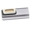 Disee USB C to Magsaf Converter、PDアダプター90°L型直角プラグアンドプレイ、携帯電話用ラップトップ用(magsafe 1)(2)