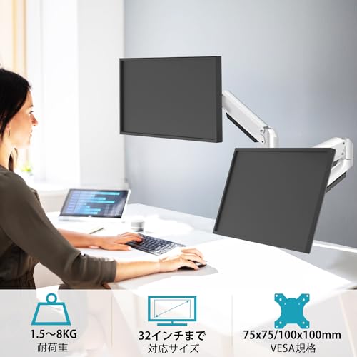サンワサプライ 高耐荷重支柱取付けモニタアーム 角パイプに取り付け可能なモニターアームです ディスプレイアーム sanwa supply