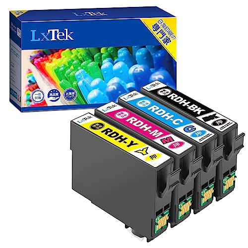 LxTek RDH-4CL 互換インクカートリッジ エプソン(Epson)用 RDH リコーダー インク 4色セット(合計4本) 大容量/説明書付/残量表示/個包装 PX-048A PX-049A LxTek RDH-4CL 互換インクカートリッジ エプソン(Epson)用 RDH リコーダー インク 4色セット(合計4本) 大容量/説明書付/残量表示/個包装 PX-048A PX-049A