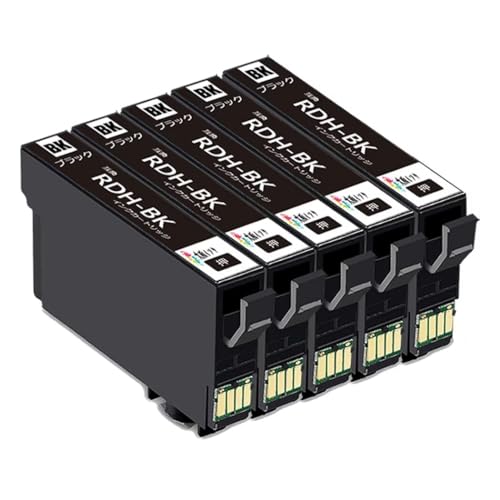インク rdh-bk-l px-048a px-049a用互換インクカートリッジ ブラックrdh bk l RDH黒5本パック増量コーダープリンターインクICチップ付 インクタンク 残量検知対応大阪インク