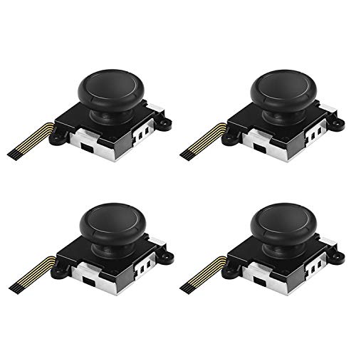 Switch NS用 コントロール L/R センサー アナログジョイスティック 修理パーツ 左右共通 ジョイコン スティック 交換部品 4個セット