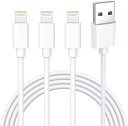 iphone 充電ケーブル 純正 ライトニングケーブル 2m*3本セット 充電コード アイフォン充電 ケーブル あいふぉん lightning ケーブル 人気 高速 ランキング 急速 充電器 高耐久 断線防止 急速データ転送for