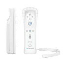 NITONAMI Wii コントローラー WiiU Wii 対応 コントローラー シロ Wiiリモコンジャケット 同梱(ホワイト)