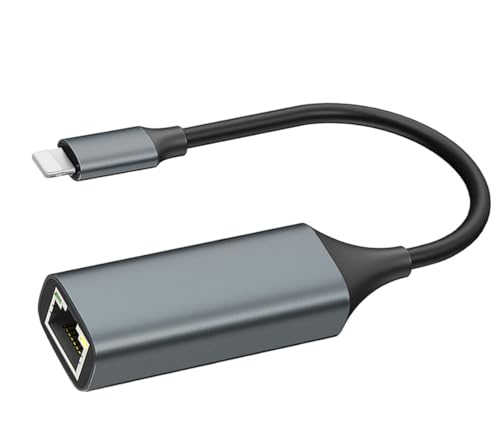 MFiǧڼLightning-RJ45 ͥåѴץ30-100/Mbps ®i-Phone ͭ LAN ...