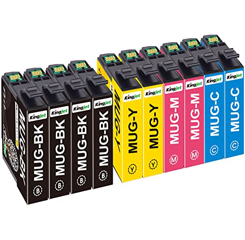 KINGJET マグカップインク MUG-4CL エプソン(Epson)用 MUG EW-452A EW-052A 対応の互換インクカートリ..