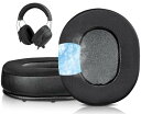 SOULWIT 冷却ジェルパッド イヤーパッド Razer BlackShark V2/BlackShark V2 Pro (Blackshark V2 Pro 2023 Editionに対応しない) ゲーミング ヘッドセット 用 ヘッドパッド 交換 冷感 イヤークッション ブラック