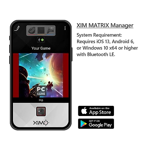XIM MATRIX アダブター Xbox Series X|S・PS5・Xbox One・PS4・PC用 キーボードマウス用接続コンバーター