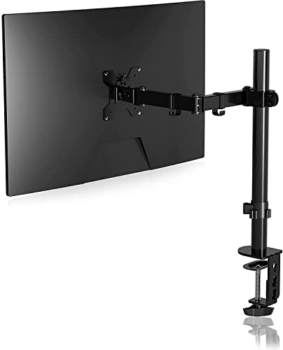 Pholiten モニターアーム PC モニター アーム 多軸液晶ディスプレイ アーム VESA 75*75/100*100MM 17~27インチ10KG以内のモニターに対応 MD97421 Pholiten モニターアーム PC モニター アーム 多軸液晶ディスプレイ アーム VESA 75*75/100*100MM 17~27インチ10KG以内のモニターに対応 MD97421